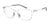 Under Armour 5044 Eyeglasses | Size 54 / Crystal