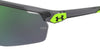 Under Armour 7001 Sunglasses / Crys Blck / Orange Multilayer Oleophobic / Size Regular