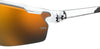 Under Armour 7001 Sunglasses / Crys Blck / Orange Multilayer Oleophobic / Size Regular