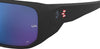 Under Armour ATTACK 2 Sunglasses | Size 63 / Black / Grey Blue Mirror Silver Polarized O
