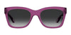 Under Armour DIME Sunglasses | Size 55 / Blackgrey / Brown Sm Silver