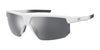 Under Armour DRIVEN Sunglasses | Size 71 / Wh Gry / Silver Mirror