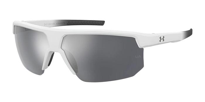 Under Armour DRIVEN Sunglasses | Size 71 / Wh Gry / Silver Mirror