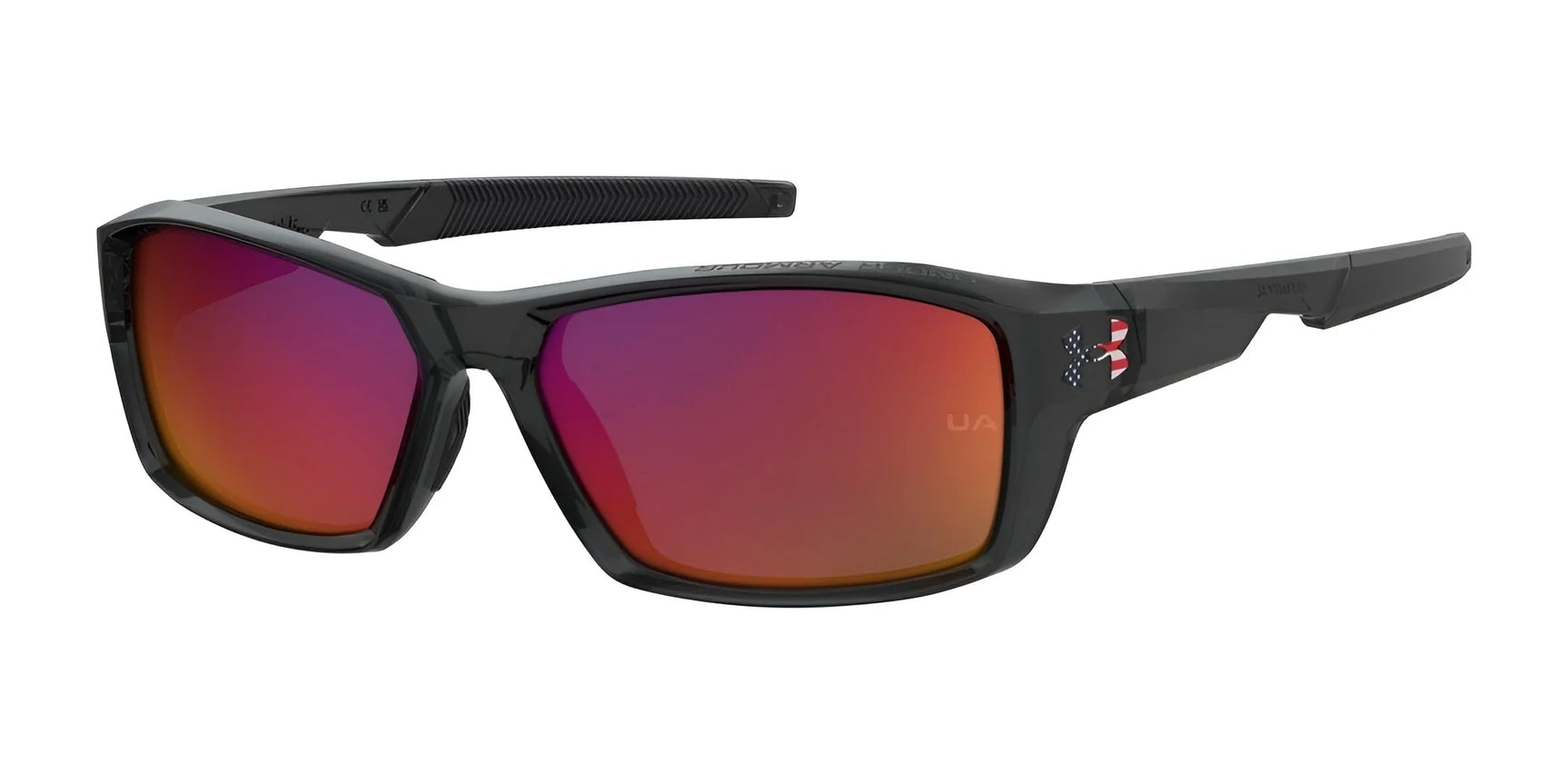 Under Armour FANATIL Sunglasses Black Cry / Grey Infrared