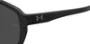 Under Armour GAMEDAY Sunglasses / Cry Grey / Silver Oleophobic / Size Regular