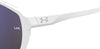 Under Armour GAMEDAY Sunglasses / Cry Grey / Silver Oleophobic / Size Regular