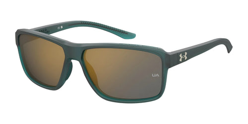 Under Armour KICKOFF Sunglasses / Size 62 / Bl Shd Gry / Blue Multilayer