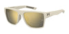 Under Armour LAUNCH 2 Sunglasses | Size 57 / Khaki / Gold Mirror