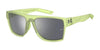 Under Armour LAUNCH 2 Sunglasses | Size 57 / Grn Cryst / Silver Mirror