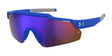 Under Armour LEVELUP JR Sunglasses Mtblu Gry / Infrared