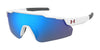 Under Armour LEVELUP JR Sunglasses / Mtblu Gry / Infrared / Size Regular