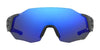 Under Armour NEXT LEVEL Sunglasses / Greyblck G / Blue Multilayer Oleophobic / Size Regular