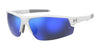 Under Armour SKILLZ Sunglasses | Size 80 / Wh Gry / Blue Multilayer Oleophobic
