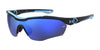 Under Armour YARD PRO Sunglasses / Blk Blue B / Blue Multilayer Oleophobic / Size Regular