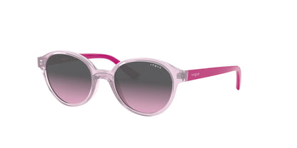 Vogue VJ2007 Sunglasses Top Pink Opal / Violet Gradient Grey