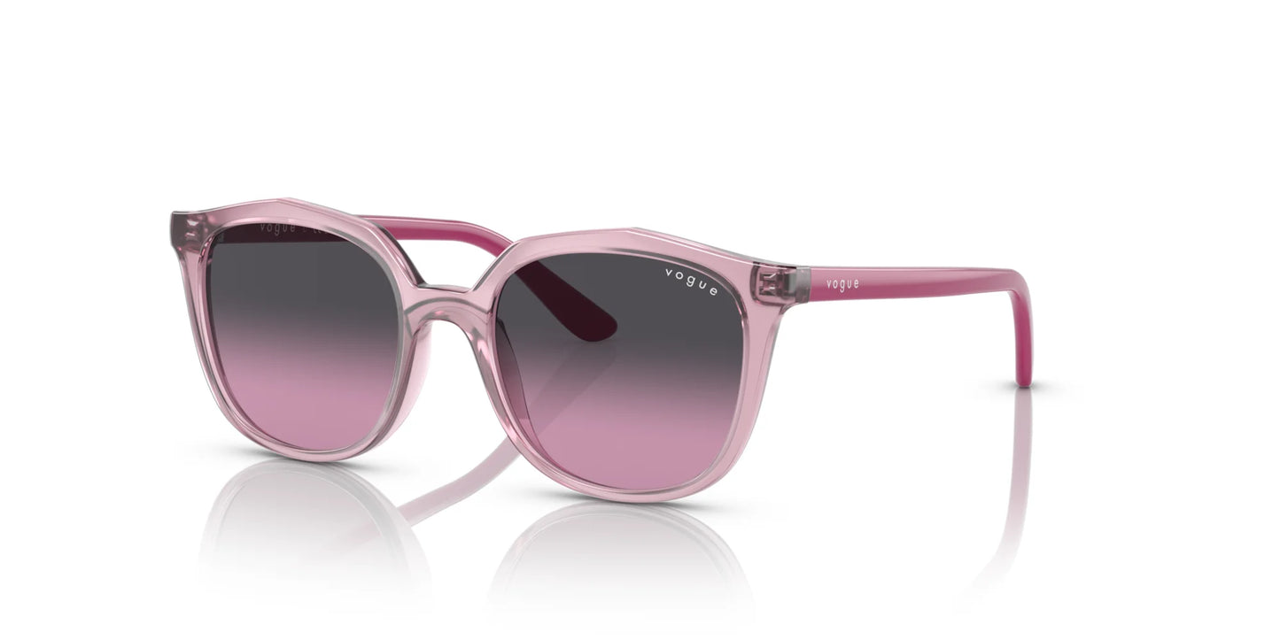 Vogue VJ2016 Sunglasses Transparent Purple / Violet Gradient Grey