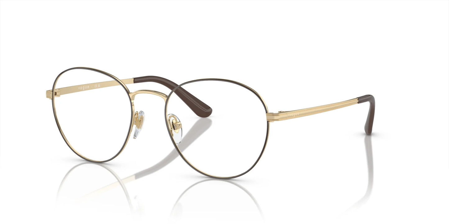Vogue VO4024 Eyeglasses Top Brown / Pale Gold
