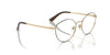 Vogue VO4025 Eyeglasses | Size 53 / Top Black / Silver