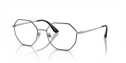 Vogue VO4094 Eyeglasses Top Black / Matte Silver