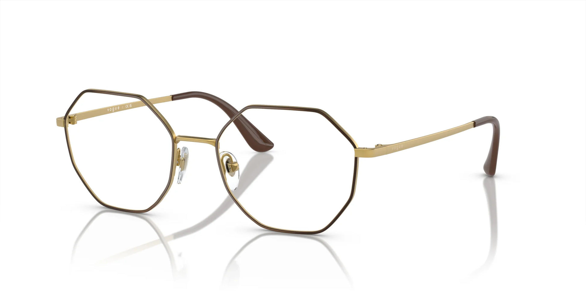 Vogue VO4094 Eyeglasses Top Brown / Pale Gold