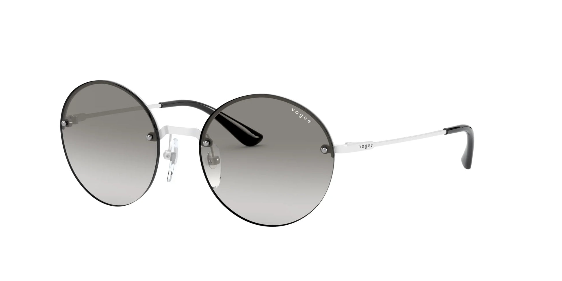 Vogue VO4157S Sunglasses White / Grey Gradient