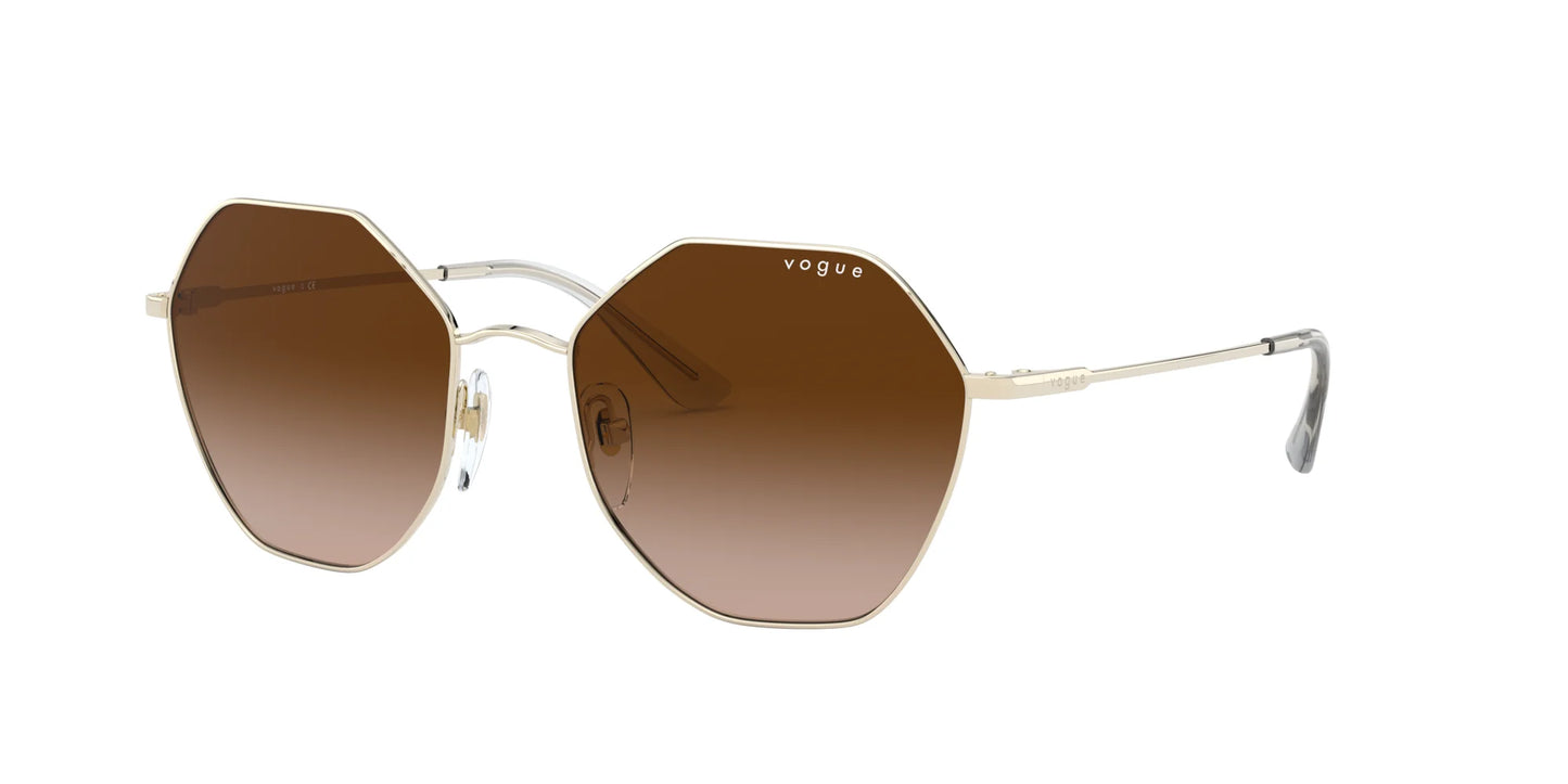 Vogue VO4180S Sunglasses Pale Gold / Brown Gradient