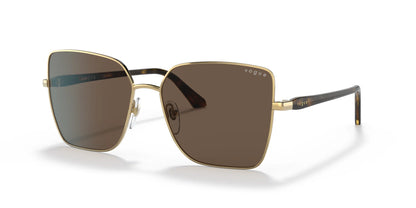Vogue VO4199S Sunglasses Gold / Dark Brown