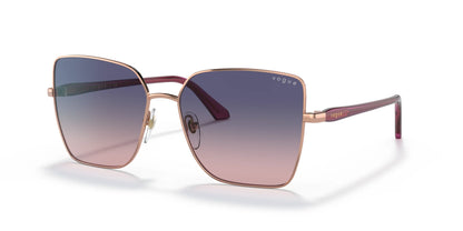 Vogue VO4199S Sunglasses Pink Gold / Pink Gradient Blue