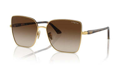 Vogue VO4199S Sunglasses Top Havana / Gold / Gradient Brown