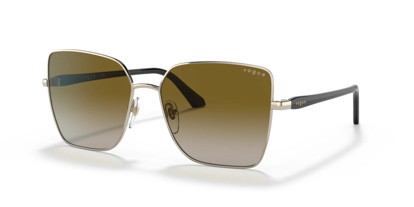 Vogue VO4199S Sunglasses Pale Gold / Brown Gradient