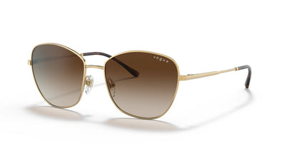 Vogue VO4232S Sunglasses Gold / Gradient Brown