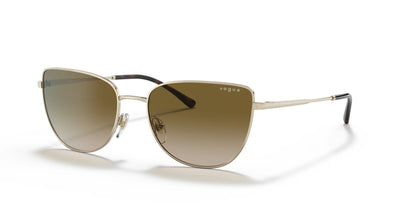 Vogue VO4233S Sunglasses Pale Gold / Brown Gradient