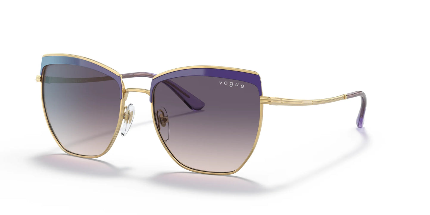 Vogue VO4234S Sunglasses Top Violet / Gold / Pink Gradient Dark Grey