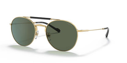 Vogue VO4240S Sunglasses Gold / Dark Green