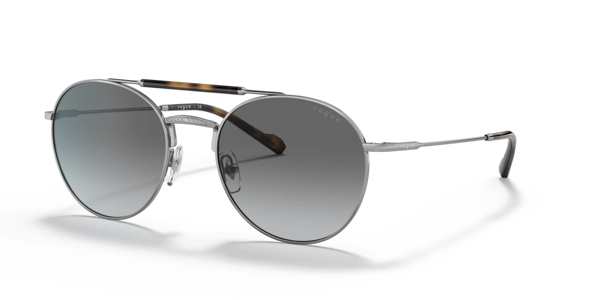 Vogue VO4240S Sunglasses Gunmetal / Gradient Grey