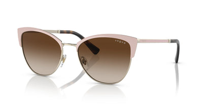 Vogue VO4251S Sunglasses Top Beige / Pale Gold / Gradient Brown