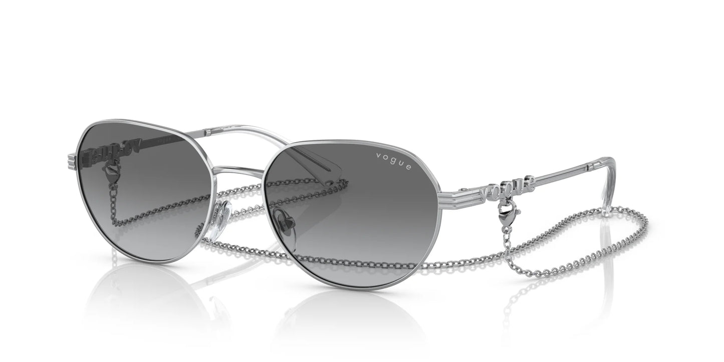 Vogue VO4254S Sunglasses Silver / Gradient Grey