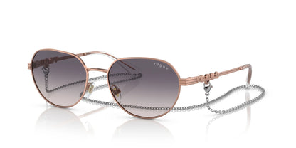 Vogue VO4254S Sunglasses Rose Gold / Pink Gradient Dark Grey