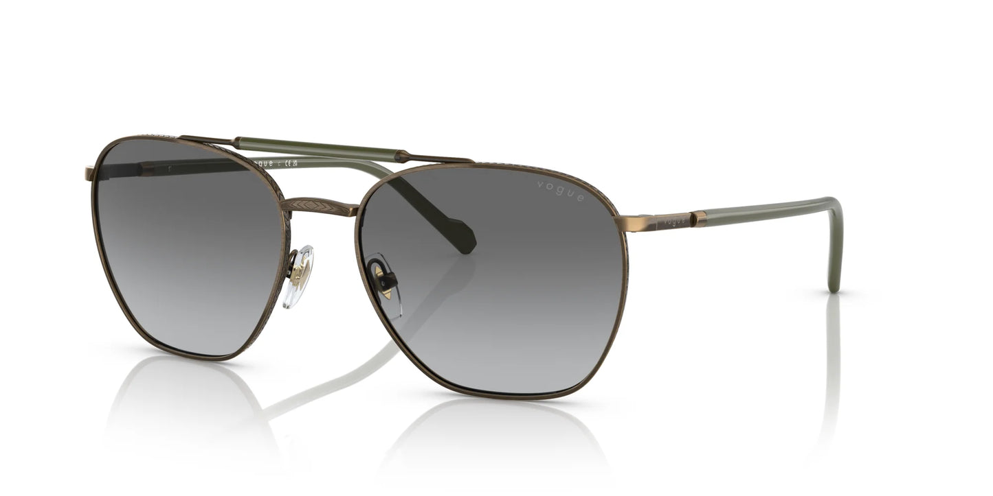 Vogue VO4256S Sunglasses Gold Antique / Gradient Grey