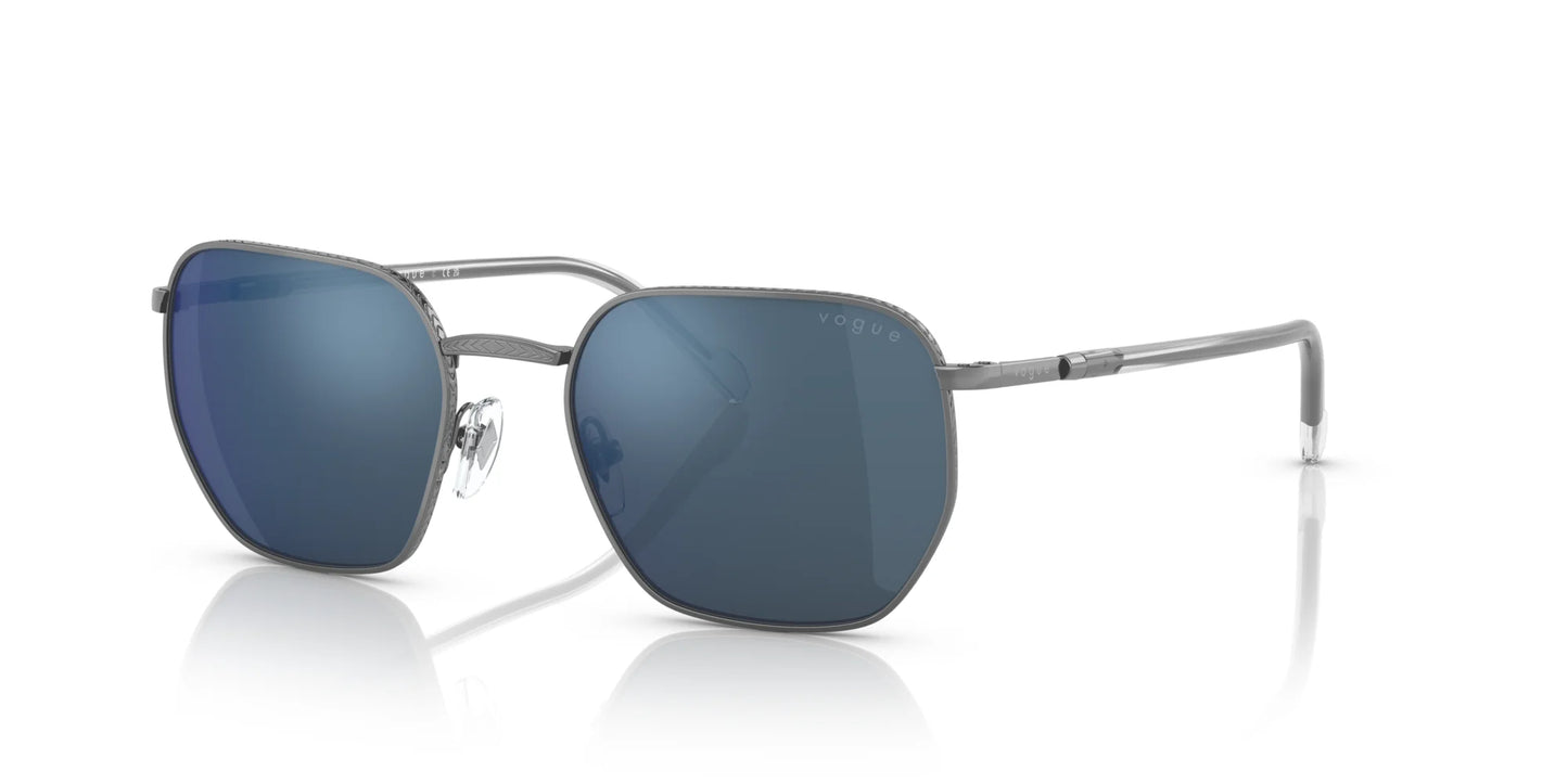 Vogue VO4257S Sunglasses Gunmetal / Blue Mirror Blue