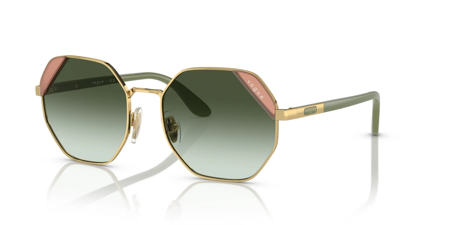 Vogue VO4268S Sunglasses Gold / Green Gradient