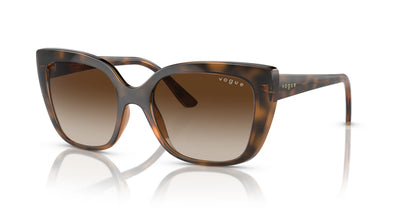 Vogue VO5337S Sunglasses Dark Havana / Brown Gradient