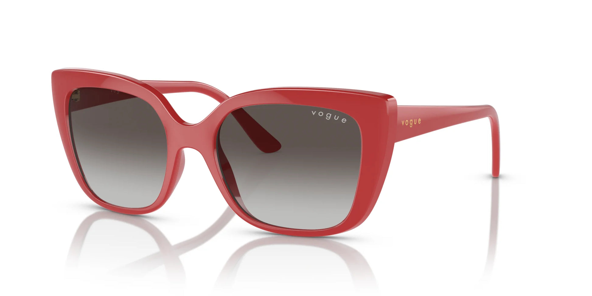 Vogue VO5337S Sunglasses Full Red / Grey Gradient Black