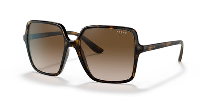Vogue VO5352SF Sunglasses Dark Havana / Brown Gradient