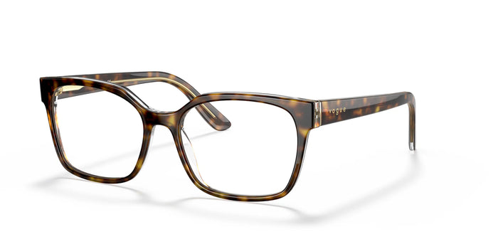 Vogue VO5358 Eyeglasses | Size 53 / Top Havana On Crystal