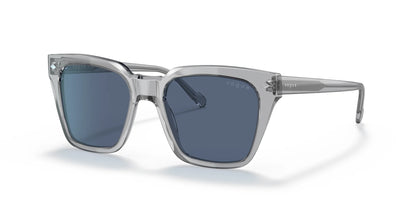 Vogue VO5380S Sunglasses Transparent Grey / Dark Blue