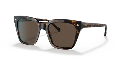 Vogue VO5380S Sunglasses Dark Havana / Dark Brown
