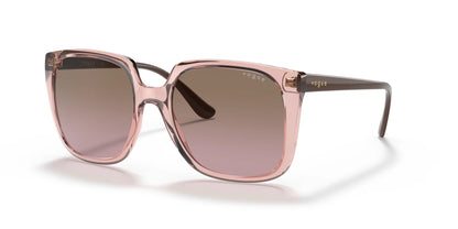 Vogue VO5411SF Sunglasses Transparent Pink / Violet Gradient Brown