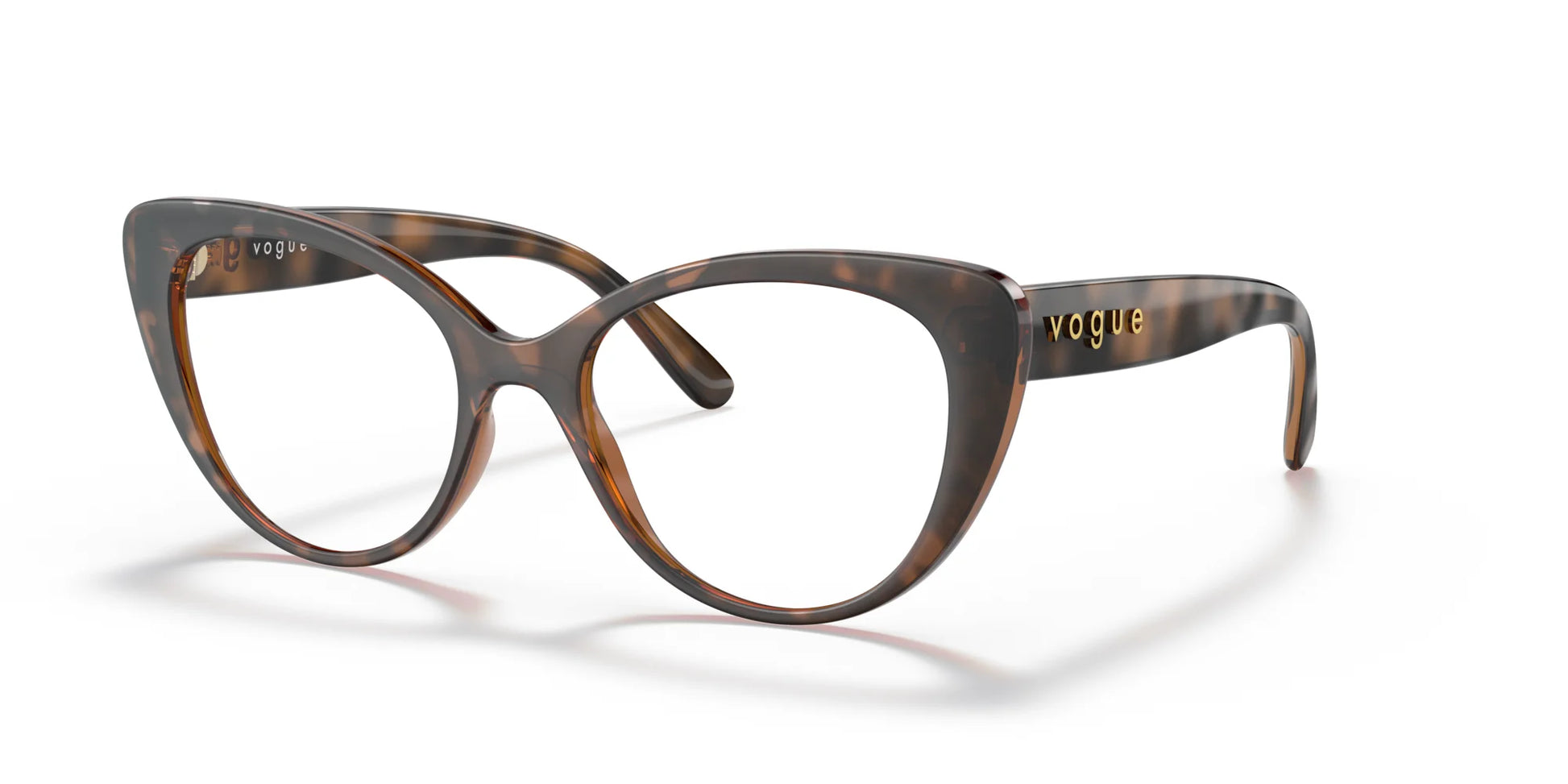 Vogue VO5422 Eyeglasses Top Havana / Light Brown
