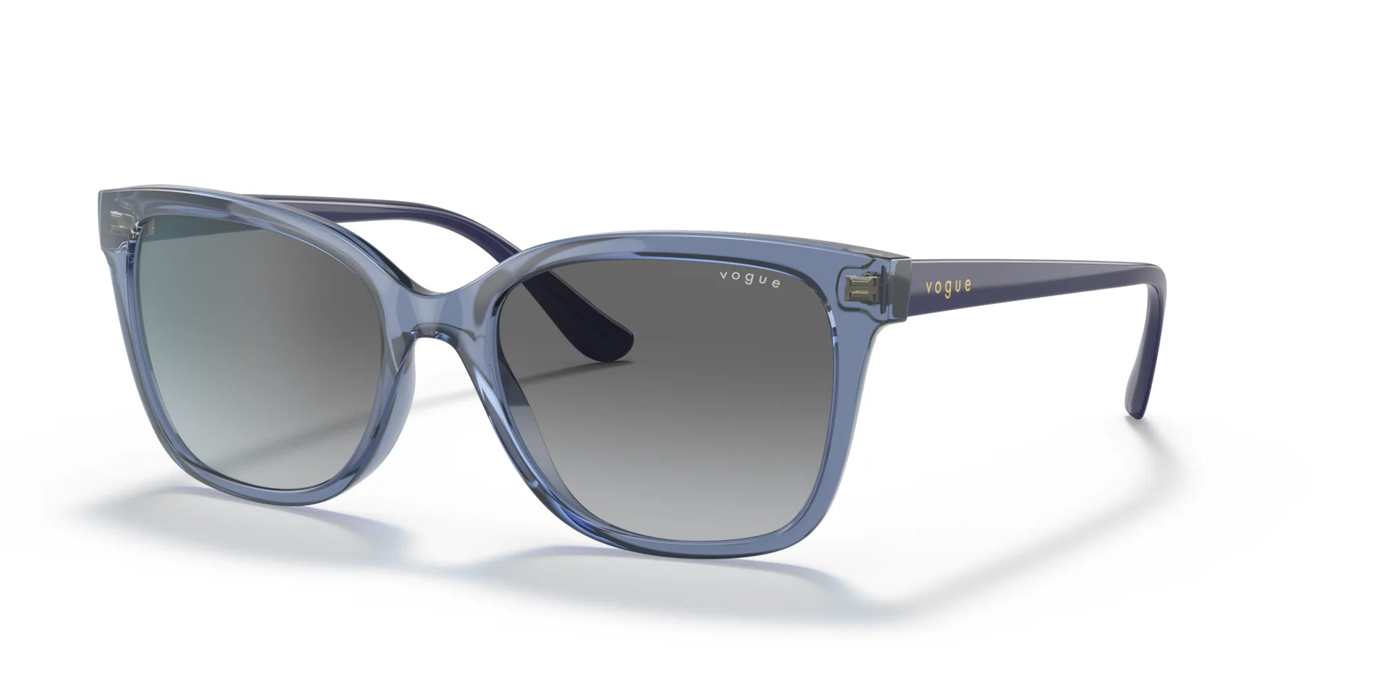 Vogue VO5426S Sunglasses Transparent Blue / Grey Gradient